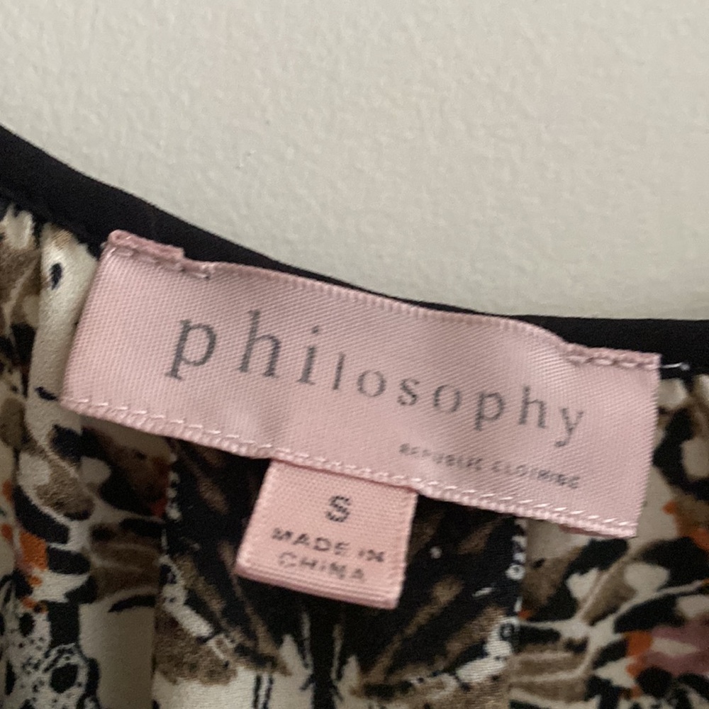 Philosophy Women’s Top‎ size Small - Picture 2 of 4